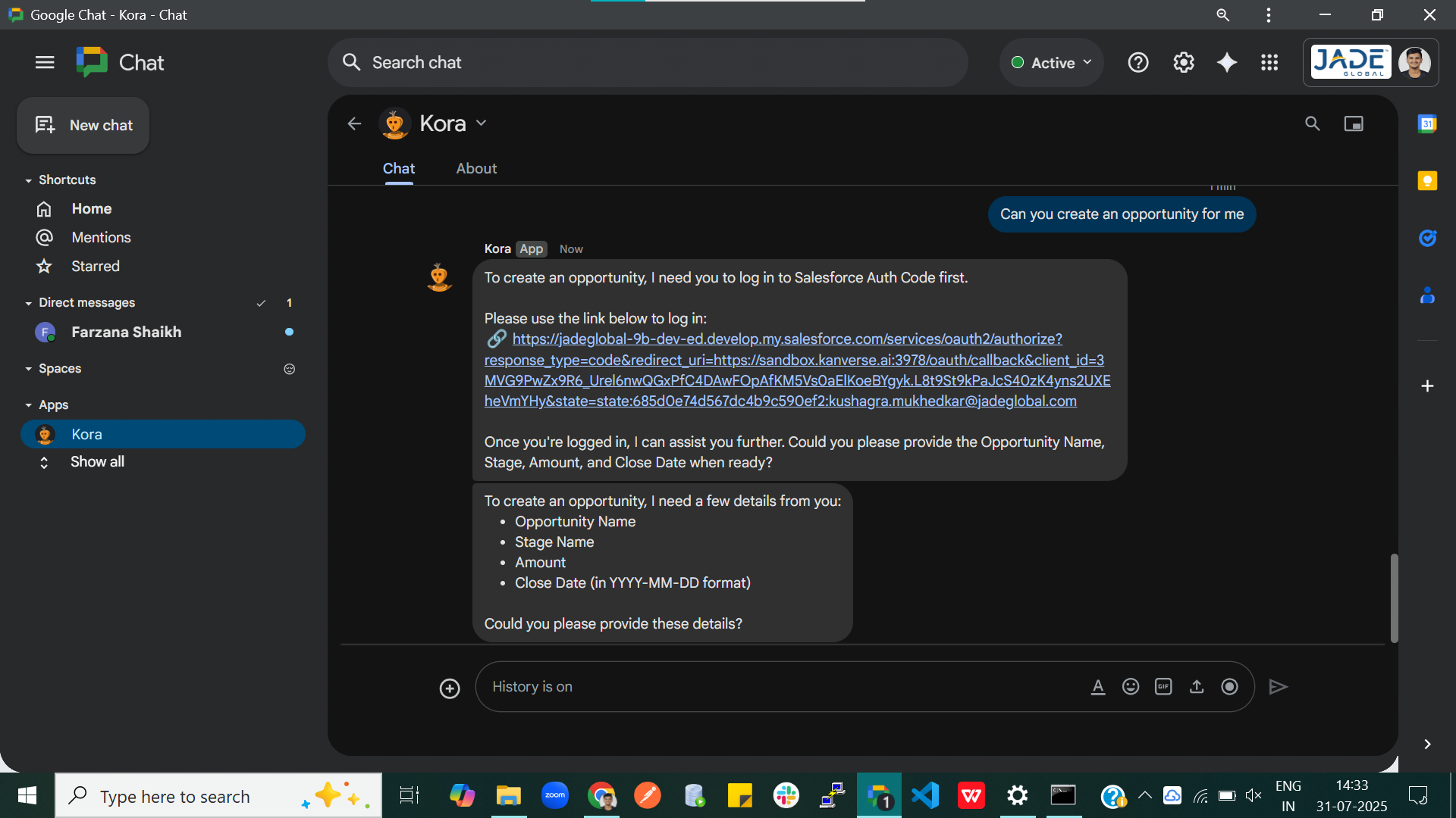AI-powered conversational AI assistant Demo_2
