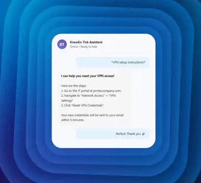 KnowEn-Tick - AI Agent for Internal Support | Jade Global